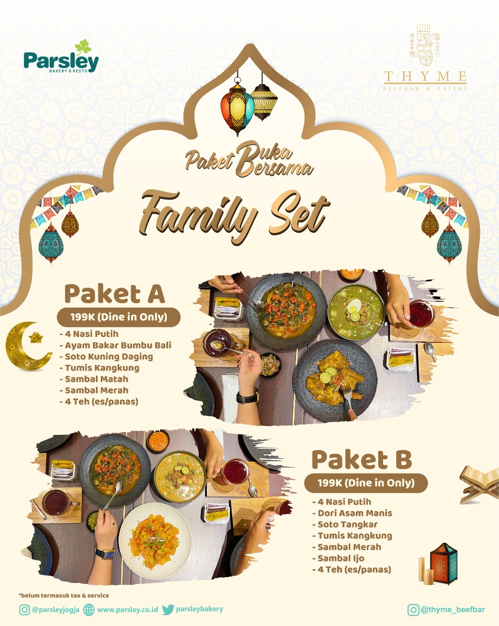 Paket Buka Bersama ( Family Set )